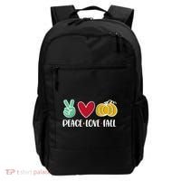 Peace Love Fall Cute Backpack thumb 0