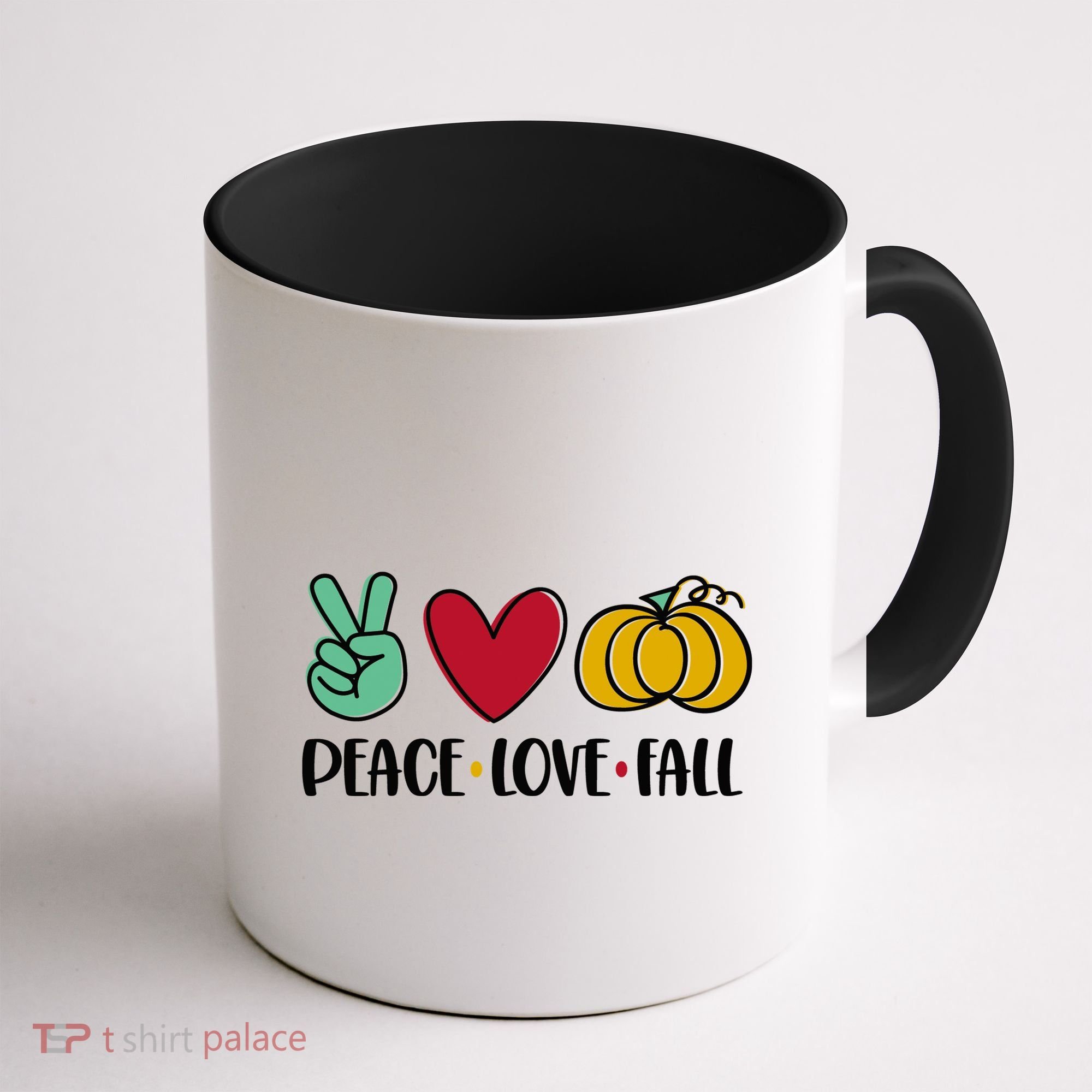 Peace Love Fall Cute Coffee Mug