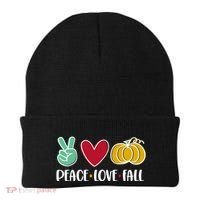 Peace Love Fall Cute Beanie thumb 0