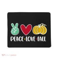 Peace Love Fall Cute Mousepad thumb 0