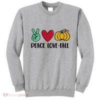 Peace Love Fall Cute Sweatshirt thumb 0