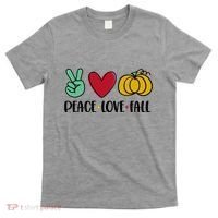Peace Love Fall Cute T-Shirt thumb 0