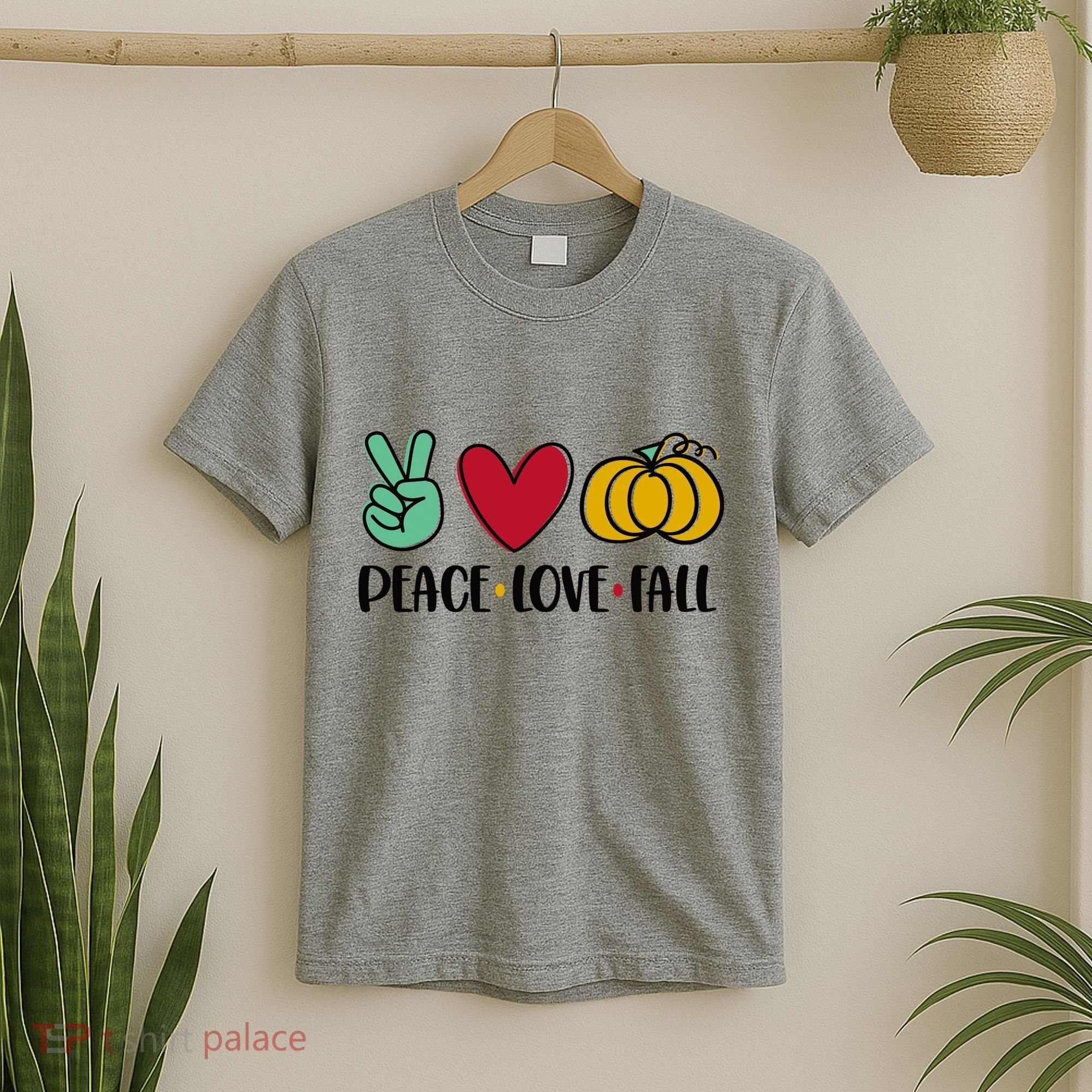 Peace Love Fall Cute T-Shirt