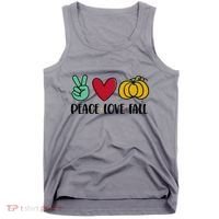 Peace Love Fall Cute Tank Top thumb 0