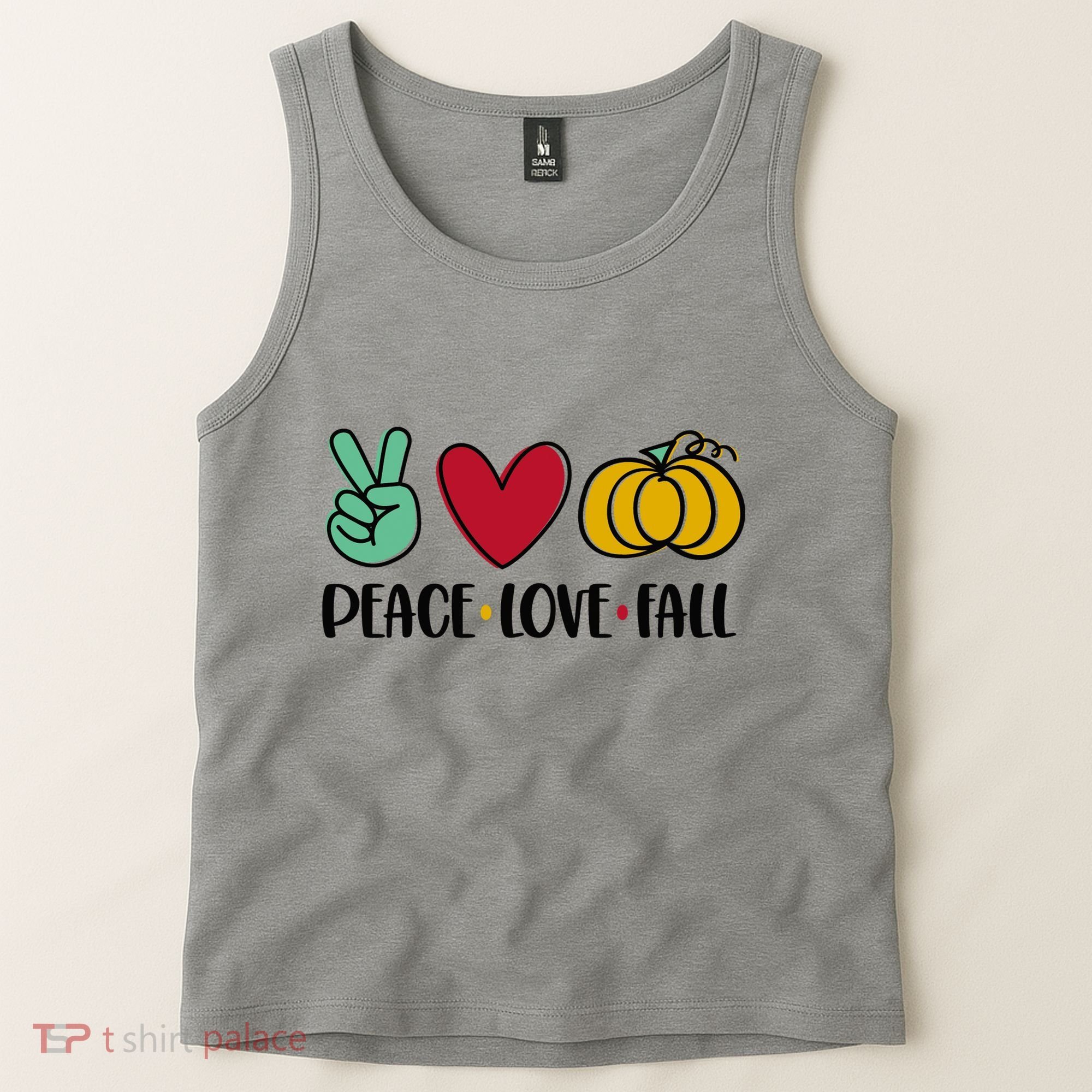 Peace Love Fall Cute Tank Top