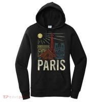 Paris Lover France Tourist Paris Art Paris Women's Hoodie thumb 0