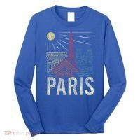 Paris Lover France Tourist Paris Art Paris Long Sleeve Shirt thumb 0