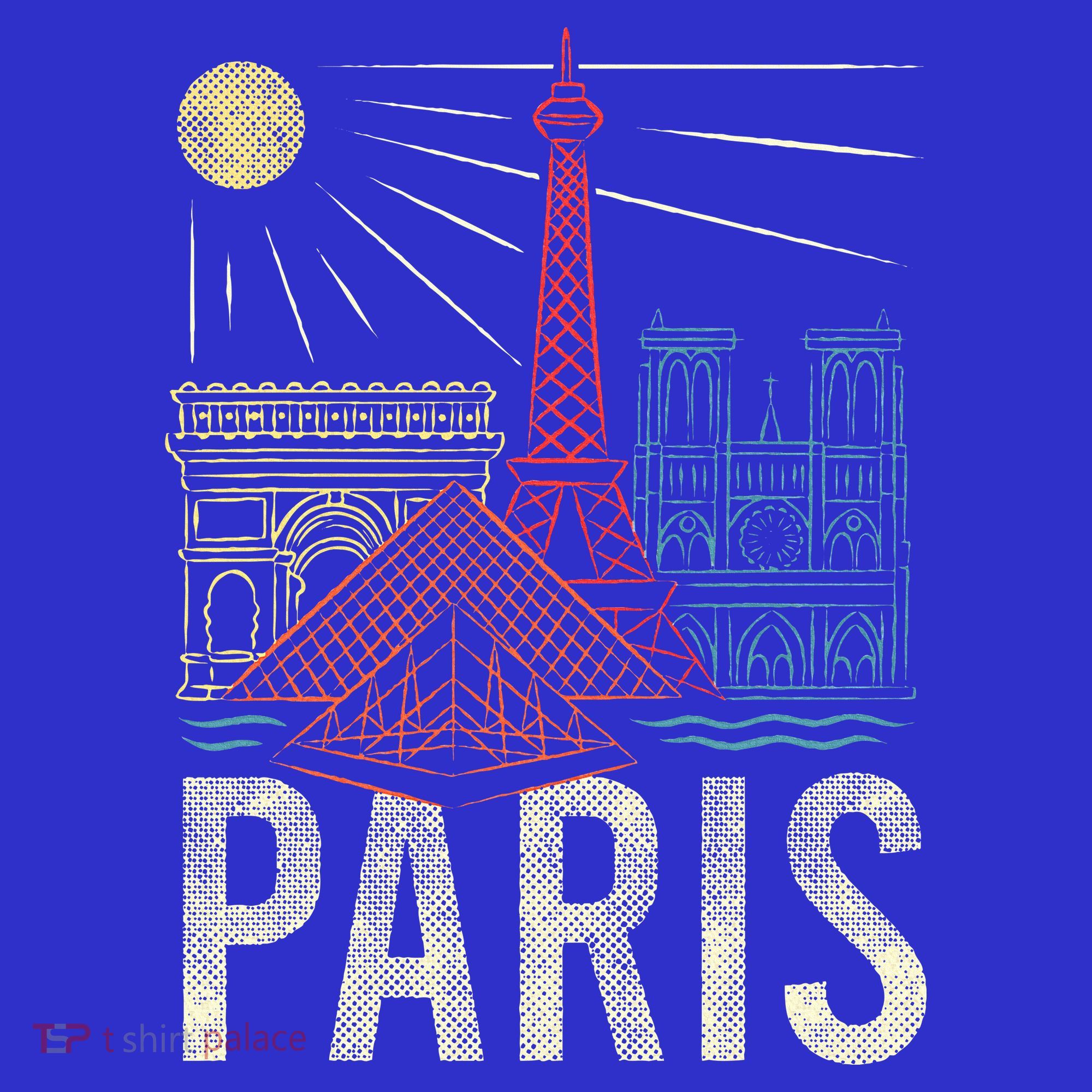 Paris Lover France Tourist Paris Art Paris Long Sleeve Shirt