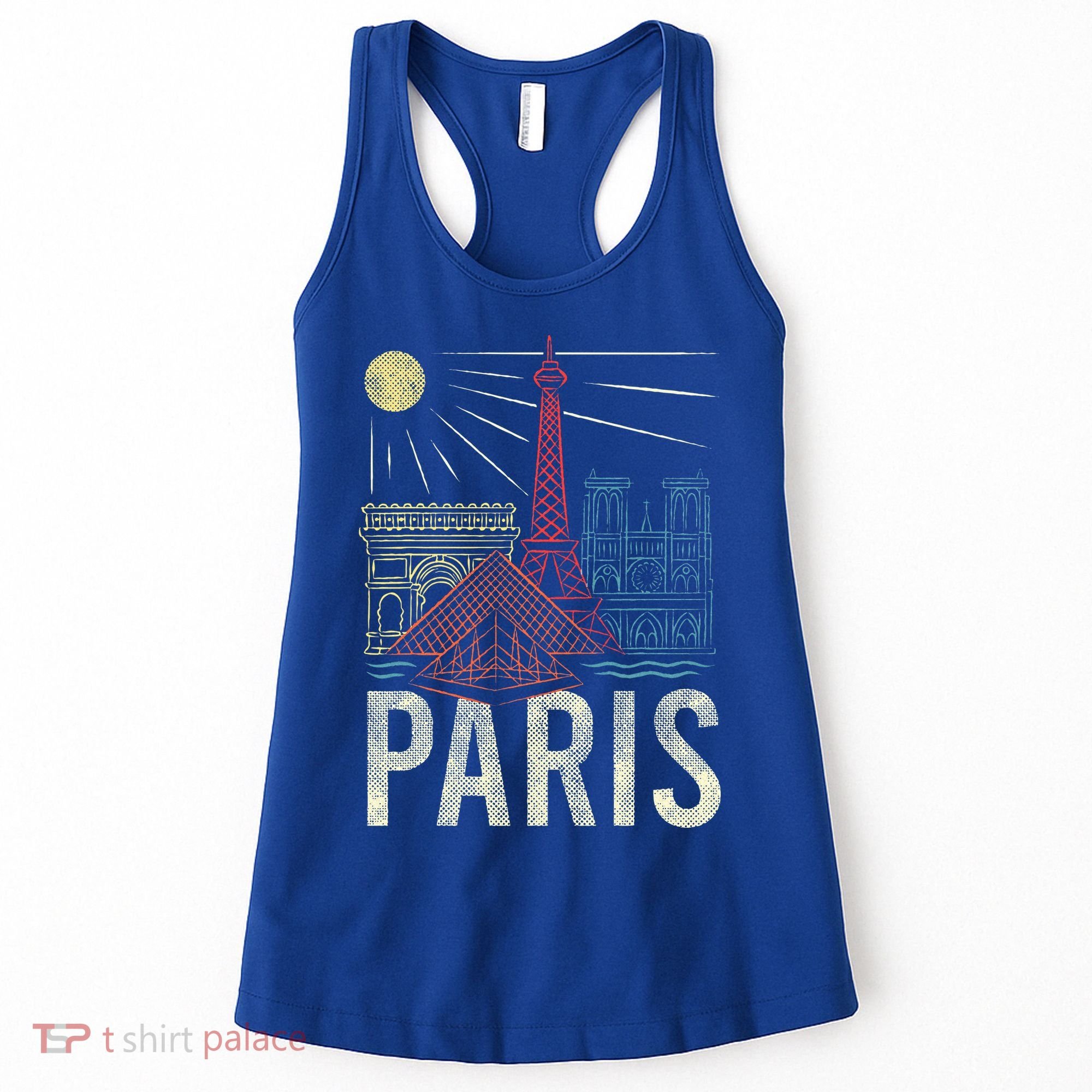 Paris Lover France Tourist Paris Art Paris Women's Tank Top