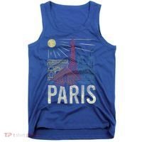 Paris Lover France Tourist Paris Art Paris Tank Top thumb 0