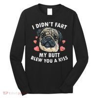 Pug Lover Funny Pug Funny Dog Long Sleeve Shirt thumb 0