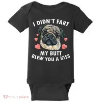 Pug Lover Funny Pug Funny Dog Baby Bodysuit thumb 0
