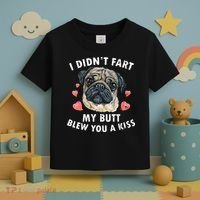 Pug Lover Funny Pug Funny Dog Toddler T-Shirt thumb 3