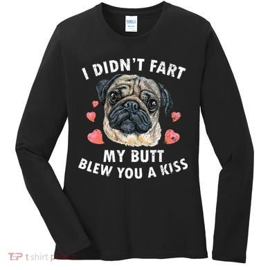Pug Lover Funny Pug Funny Dog Women's Long Sleeve Shirt