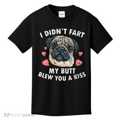 Pug Lover Funny Pug Funny Dog Kids T-Shirt