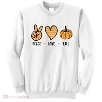 Peace Love Fall Cute Autumn Sweatshirt thumb 0