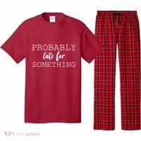 Probably Late For Something Pajama Set thumb 0