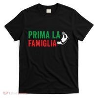 Prima La Famiglia Proud Italian Gift First Family Heritage T-Shirt thumb 0