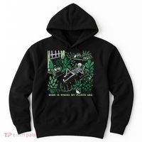 Plants LoverS GardenerS Home Is Where My Plants Are Hoodie thumb 0