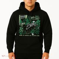 Plants LoverS GardenerS Home Is Where My Plants Are Hoodie thumb 2