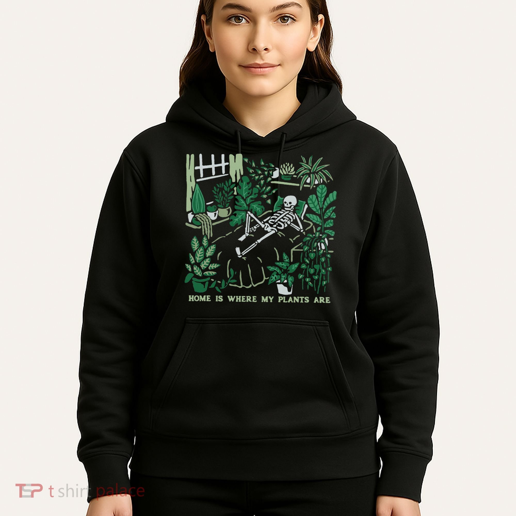 Plants LoverS GardenerS Home Is Where My Plants Are Hoodie