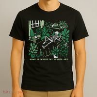 Plants LoverS GardenerS Home Is Where My Plants Are T-Shirt thumb 3