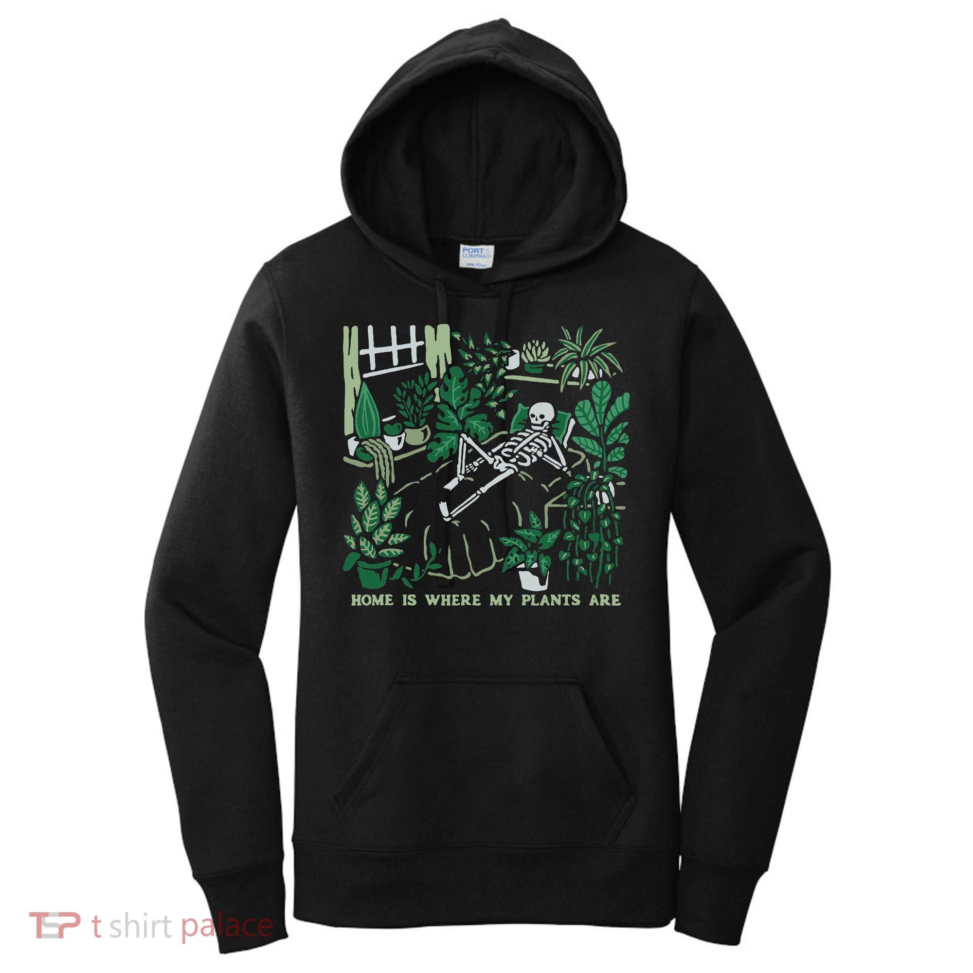 Plants LoverS GardenerS Home Is Where My Plants Are Women's Hoodie