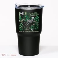 Plants LoverS GardenerS Home Is Where My Plants Are Tumbler thumb 0