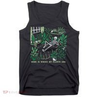 Plants LoverS GardenerS Home Is Where My Plants Are Tank Top thumb 0