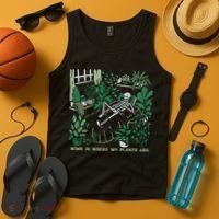 Plants LoverS GardenerS Home Is Where My Plants Are Tank Top thumb 4