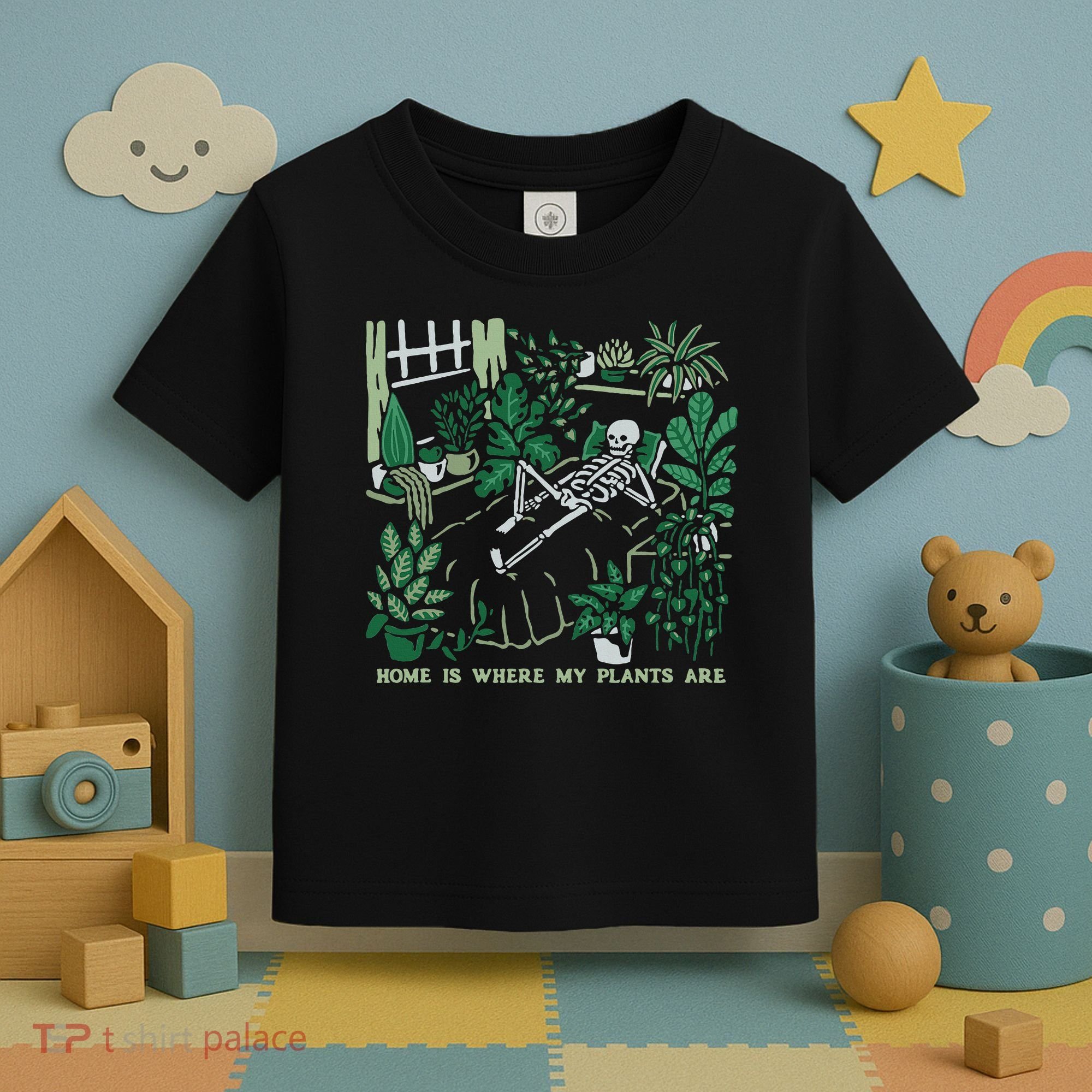 Plants LoverS GardenerS Home Is Where My Plants Are Toddler T-Shirt