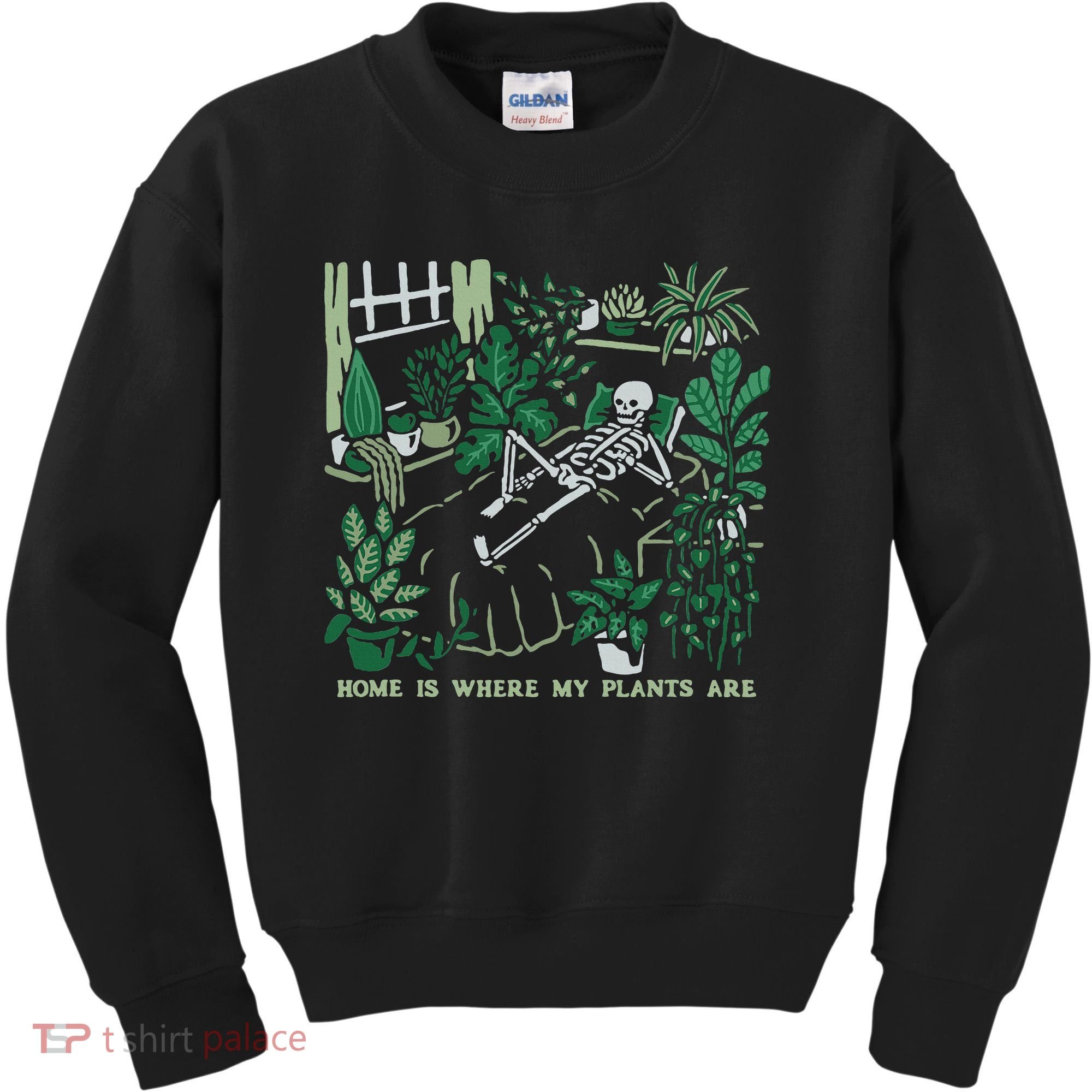 Plants LoverS GardenerS Home Is Where My Plants Are Kids Sweatshirt