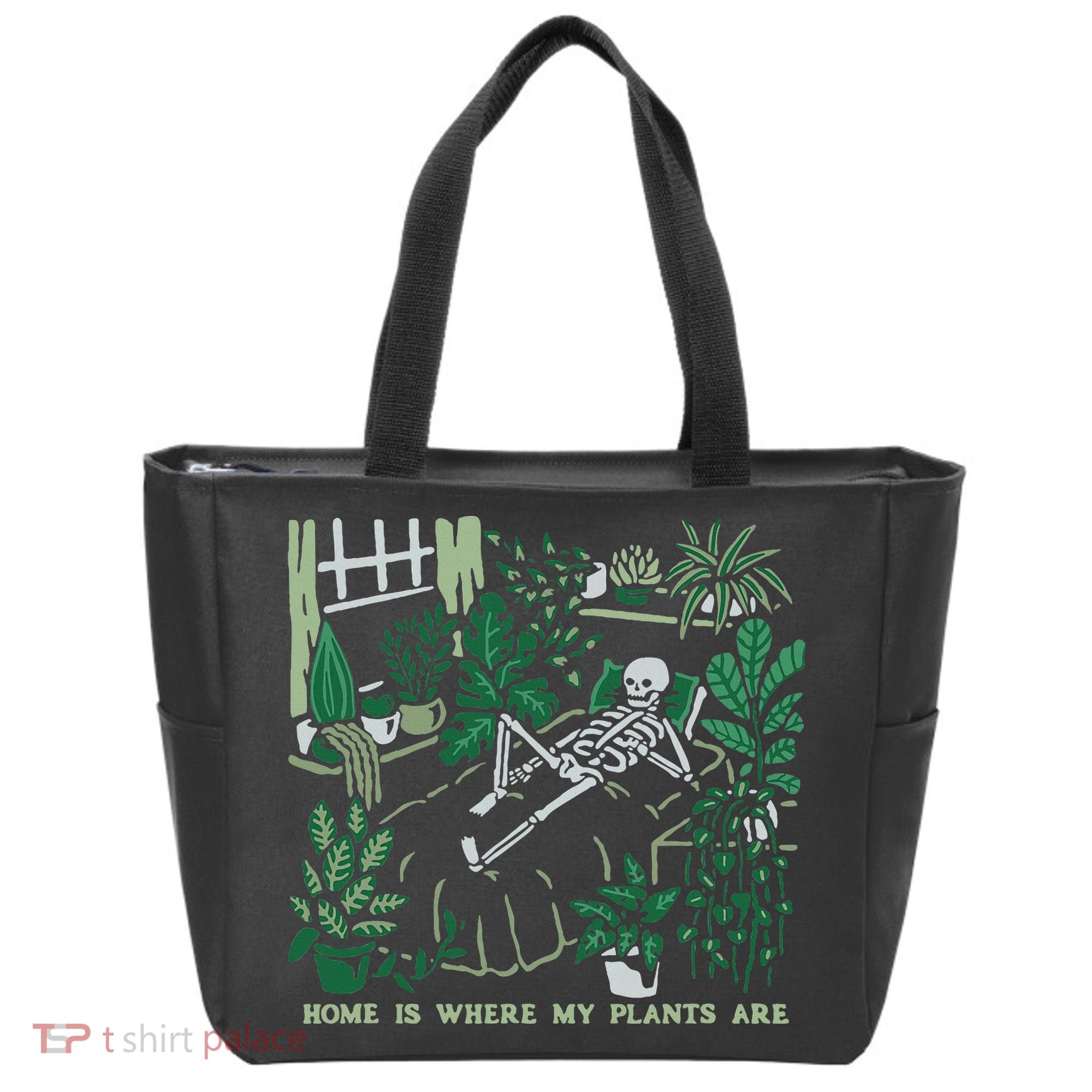 Plants LoverS GardenerS Home Is Where My Plants Are Tote Bag