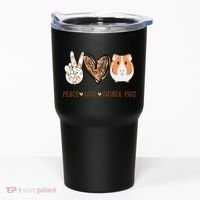 Peace Love Guinea Pigs Gift For Guinea Pigs Lover Tumbler thumb 0
