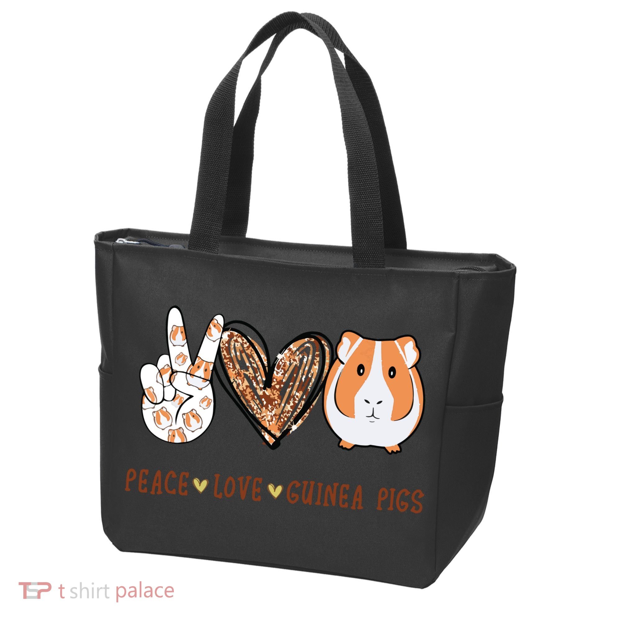 Peace Love Guinea Pigs Gift For Guinea Pigs Lover Tote Bag