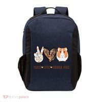 Peace Love Guinea Pigs Gift For Guinea Pigs Lover Vector Backpack thumb 0