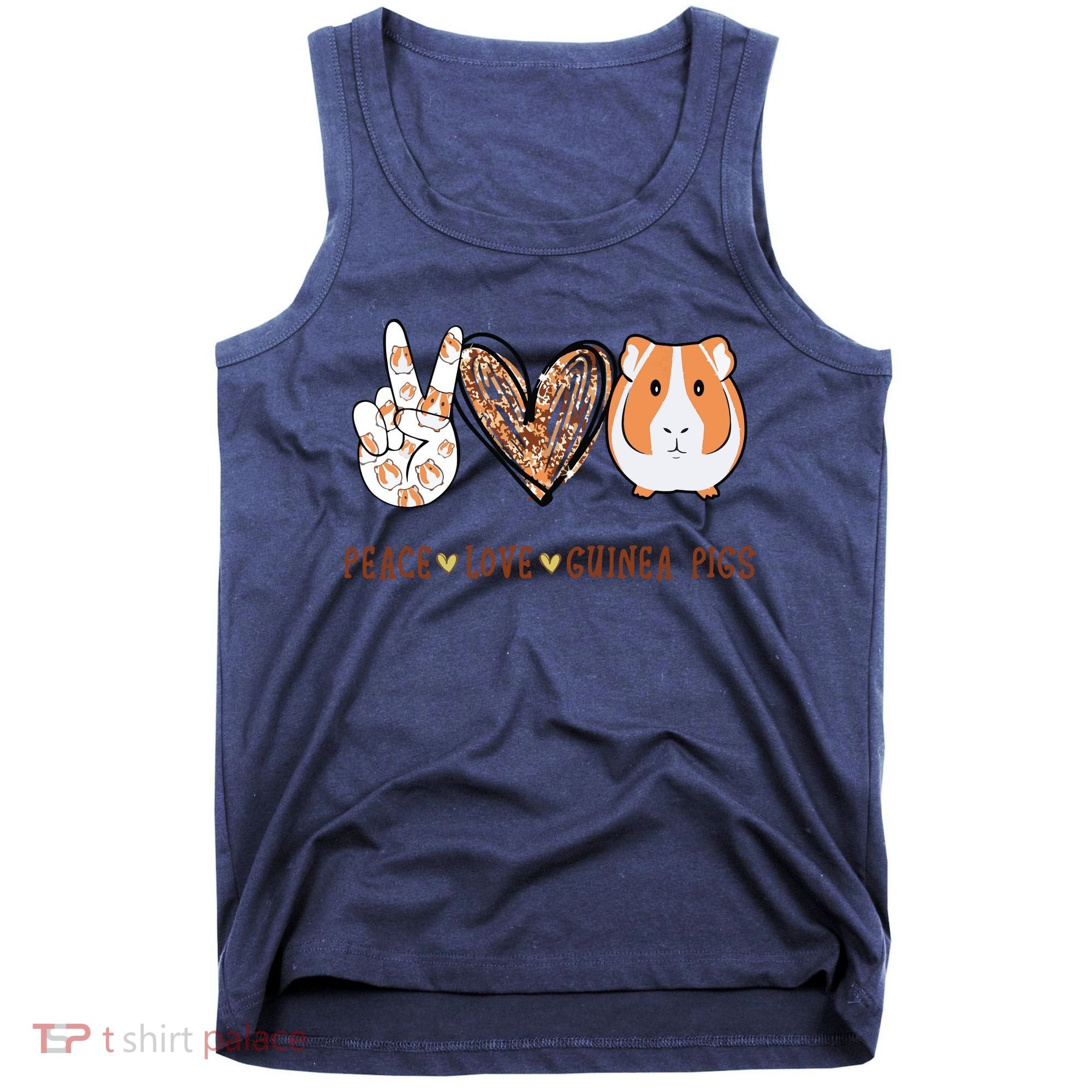 Peace Love Guinea Pigs Gift For Guinea Pigs Lover Tank Top