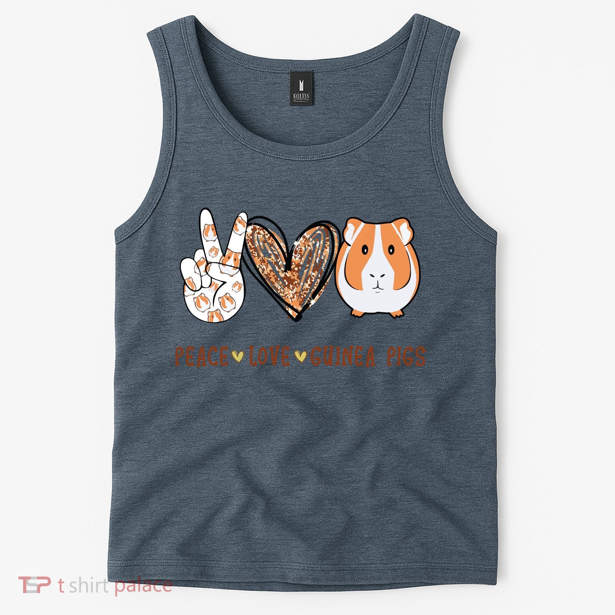 Peace Love Guinea Pigs Gift For Guinea Pigs Lover Tank Top