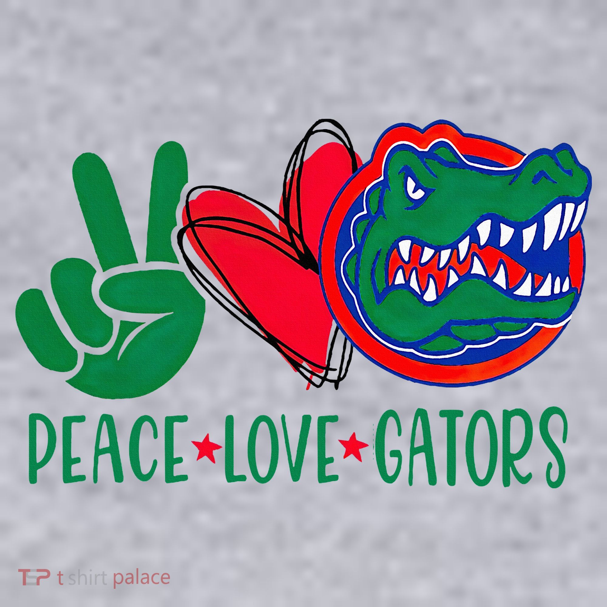 Peace Love Gator Cute Costume Animal Lover Alligator Women's Sweatshirt