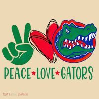 Peace Love Gator Cute Costume Animal Lover Alligator Tote Bag thumb 4