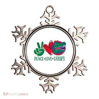 Peace Love Gator Cute Costume Animal Lover Alligator Ornament