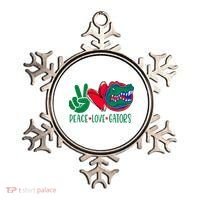 Peace Love Gator Cute Costume Animal Lover Alligator Ornament thumb 0