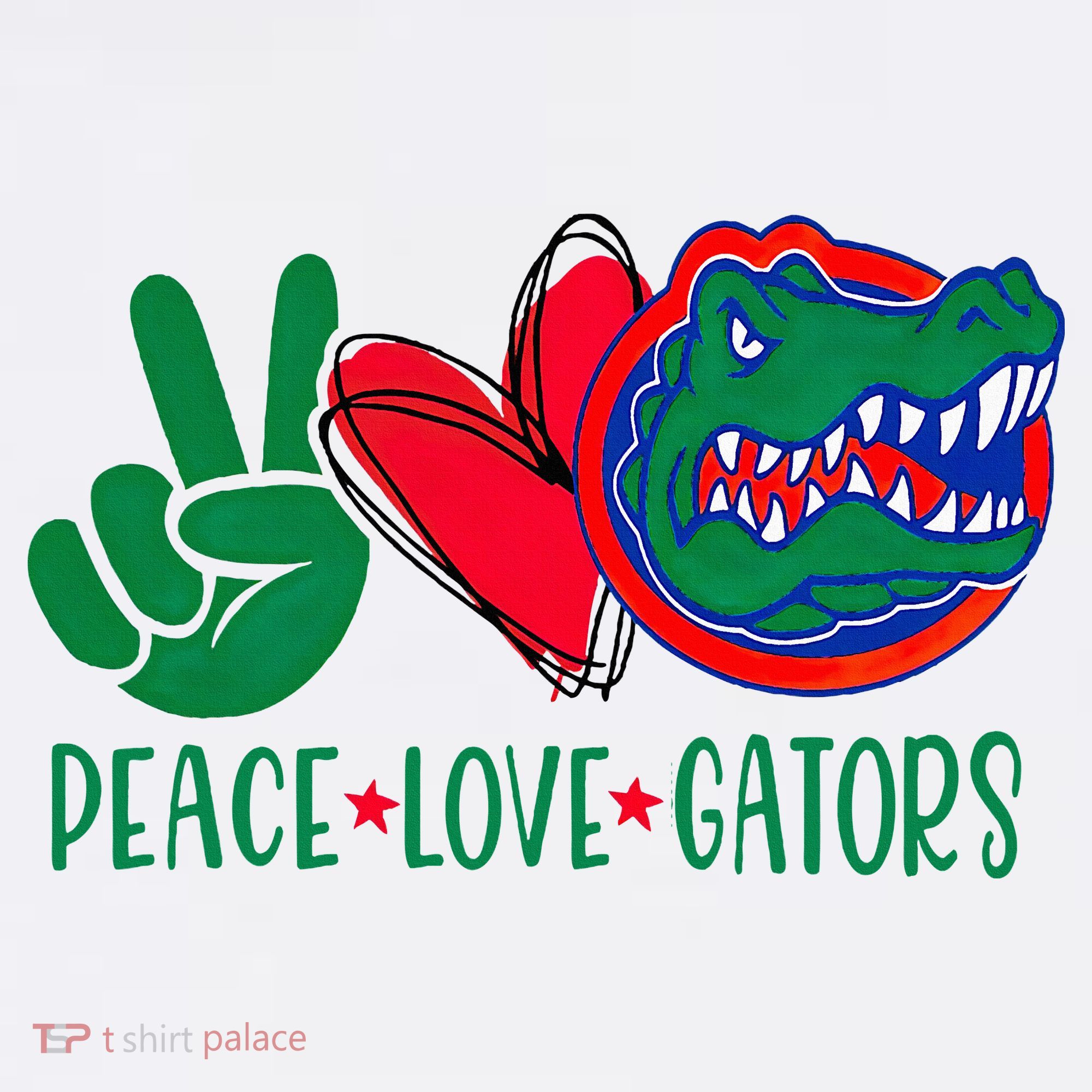 Peace Love Gator Cute Costume Animal Lover Alligator Baby Bodysuit