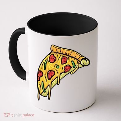 Pizza Lovers, Greasy Slice Of Pizza Coffee Mug