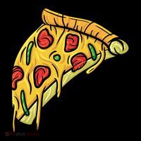 Pizza Lovers, Greasy Slice Of Pizza Coffee Mug thumb 5