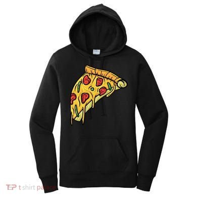 Pizza Lovers, Greasy Slice Of Pizza Women's Hoodie