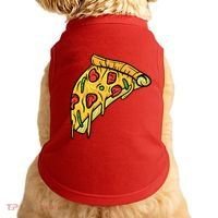 Pizza Lovers, Greasy Slice Of Pizza Doggie Tank thumb 0