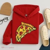 Pizza Lovers, Greasy Slice Of Pizza Hoodie thumb 4