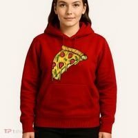 Pizza Lovers, Greasy Slice Of Pizza Hoodie thumb 5