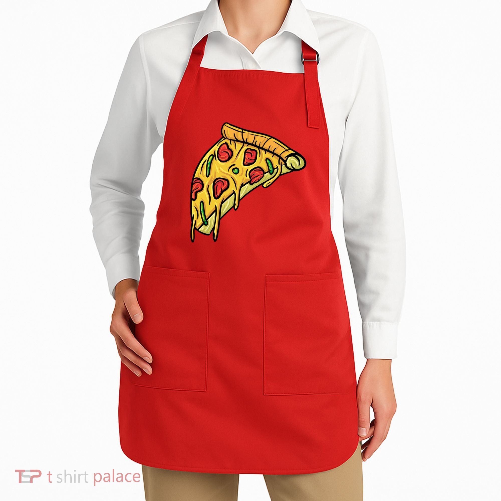 Pizza Lovers, Greasy Slice Of Pizza Apron